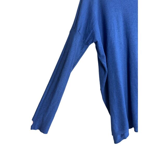 Altar’d State Oversized Blue Sweater S/M Soft Cozy Slouchy Tunic - Picture 2 of 7